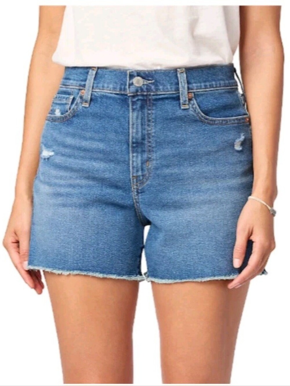 Signature By Levi Strauss & Co Women High Rise 4" Vintage Short